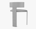 Baxter Zefir 椅子 3D模型