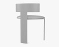 Baxter Zefir Chair 3d model