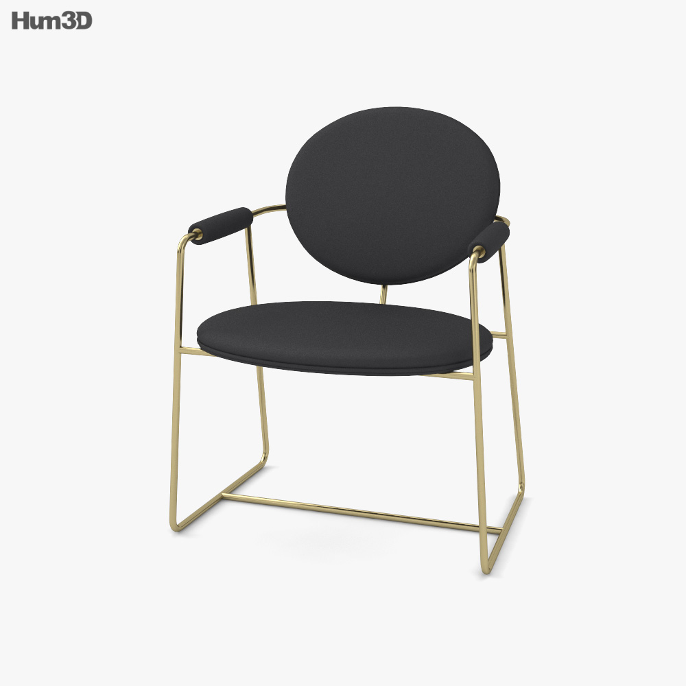 Baxter Gemma Chair 3D model