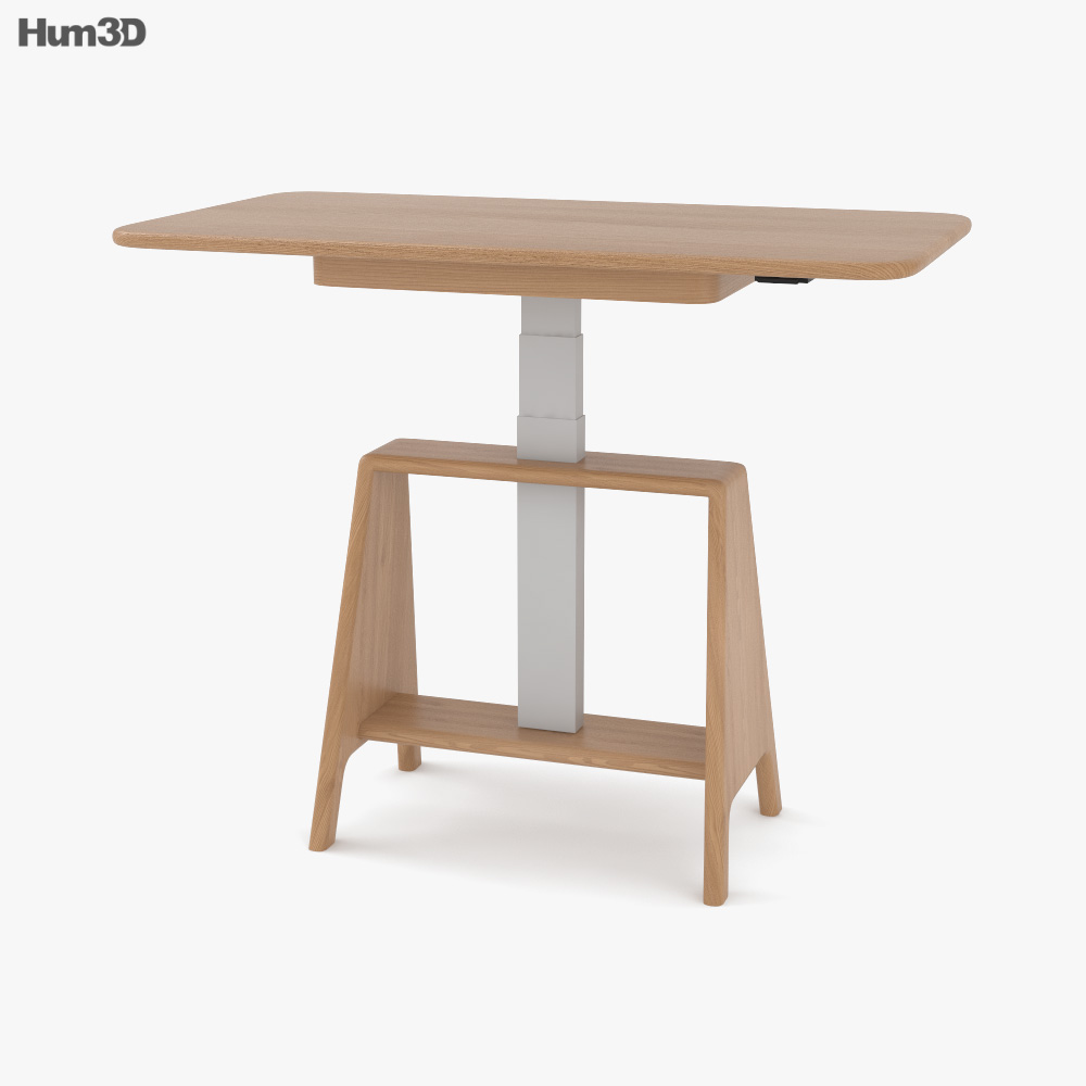 Benchmark Noa Sit Stand Письмовий стіл 3D модель