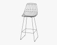 Bend Goods Lucy Bar stool 3d model