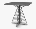 Bend Goods Cafe Square Table Modèle 3d