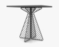 Bend Goods Cafe Square Table Modèle 3d