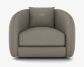 Bentley Home Beaumont 扶手椅 3D模型