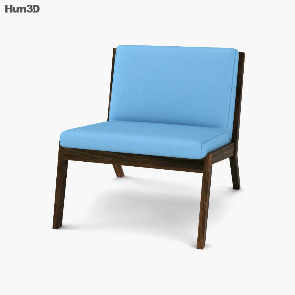 Bernhardt Design Edge Lounge chair 3D модель