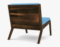 Bernhardt Design Edge Cadeira de Lounge Modelo 3d