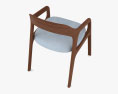 Bernhardt Design Charlotte 肘掛け椅子 3Dモデル