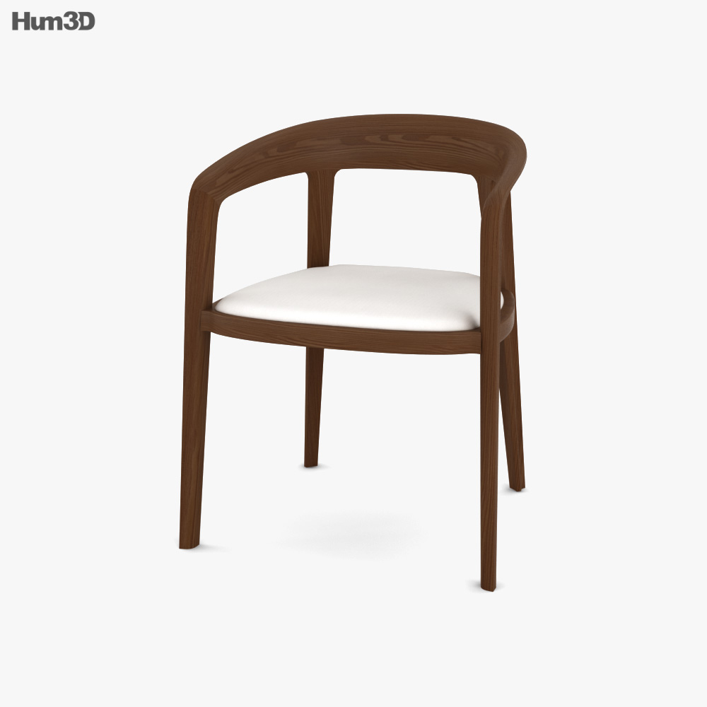 Bernhardt Design Corvo 肘掛け椅子 3Dモデル