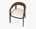 Bernhardt Design Corvo 肘掛け椅子 3Dモデル