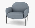 Bernhardt Design Kashan 肘掛け椅子 3Dモデル