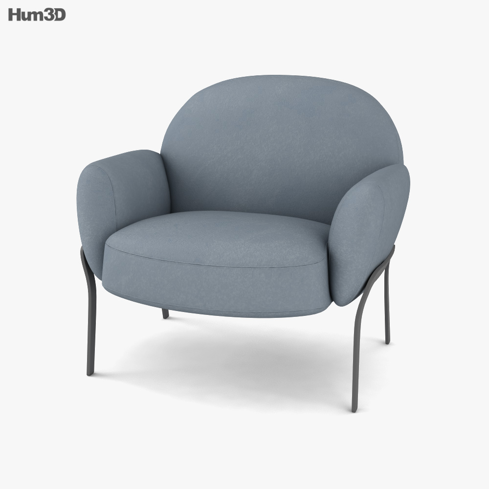 Bernhardt Design Kashan 扶手椅 3D模型