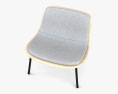 Bludot Nonesuch Upholstered Lounge chair 3D модель