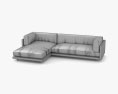 Bludot Sunday Sofa 3d model