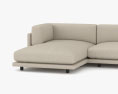 Bludot Sunday Sofa 3d model