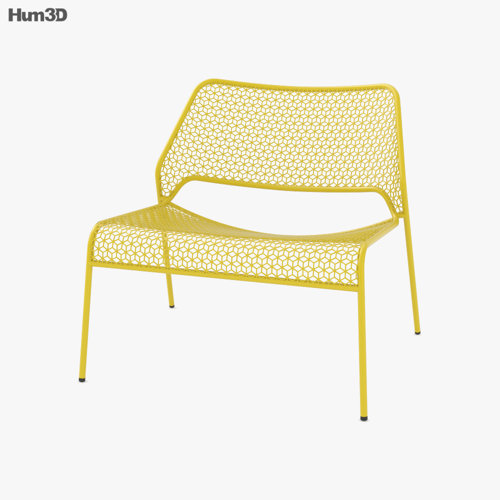 Bludot Hot Mesh Lounge chair Modelo 3D