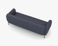 Bludot Puff Puff Sofa 3D-Modell