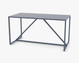 Bludot Strut Tisch 3D-Modell