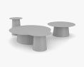 Bludot Circula Tables 3D 모델 