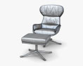 BoConcept Reno 扶手椅 3D模型