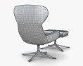 BoConcept Reno 肘掛け椅子 3Dモデル