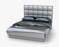 BoConcept Lugano Storage Bett 3D-Modell