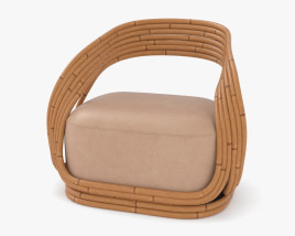 Bonacina Eva Chair 3D model