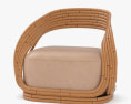 Bonacina Eva Chair 3d model