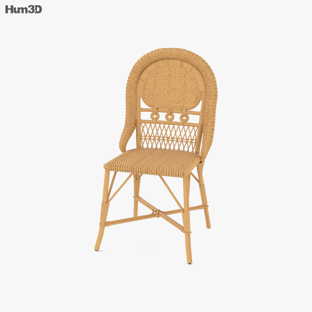 Bonacina Antica Chair 3D model