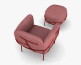 Bonaldo Corallo 扶手椅 3D模型