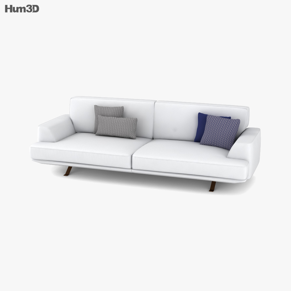 Bonaldo Slab Plus Sofa Modèle 3D