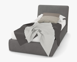 Bonaldo Tonight Single Bed 3D model