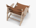 Borge Mogensen Hunting 椅子 3D模型