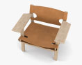 Borge Mogensen The Spanish 椅子 3D模型