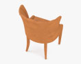 Brabbu Begonia Обеденный стул 3D модель