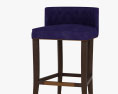 Brabbu Bourbon 酒吧椅 3D模型