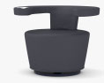 Bruehl Big Arm Fabric 扶手椅 3D模型