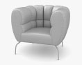 Bruehl Magnolia 椅子 3D模型