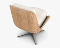 Burke Decor Burbank desk chair 3D 모델 
