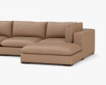 CB2 Deseo Sofa 3d model