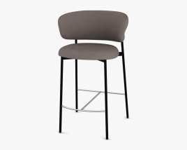 Calligaris Oleandro Bar stool 3D model