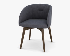 Calligaris Rosie Soft Chair 3D model