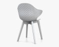 Calligaris Saint Tropez Chair 3d model