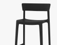 Calligaris Skin Bar stool 3d model