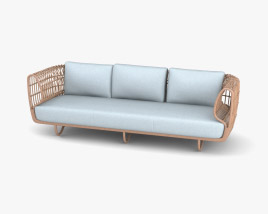 Cane Line Nest Sofa Modèle 3D
