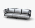 Cane Line Nest Sofa Modèle 3d