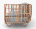 Cane Line Nest Sofa 3D-Modell