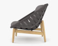 Cane Line Strington Lounge chair 3d model
