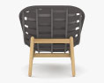 Cane Line Strington Cadeira de Lounge Modelo 3d