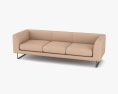 Cappellini Elan Тримісний диван 3D модель