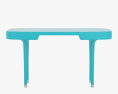 Cappellini Writing Письмовий стіл Riga by Marc Newson 3D модель